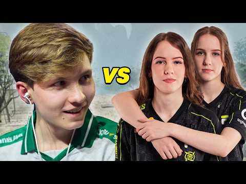 M0NESY PLAYS FACEIT VS NIP SISTERS DUO - Qiyarah & Nayomy!! (ENG SUBS) | КС2
