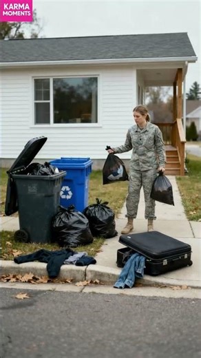 Karma 😲 Soldier's Shocking Homecoming Surprise #karma #betrayal #shorts