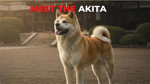 Discover the LOYAL Akita Dog!