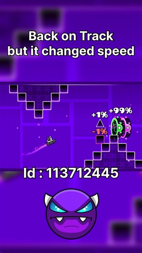 Geometry Dash: Back On Track Speed Change Explained