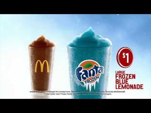 $1 Frozen Blue Lemonade At Macca’s