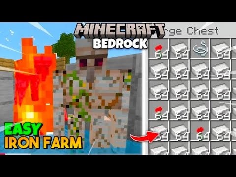 Minecraft hardcore episode 2 💀 Easy and Efficient IRON FARM for Minecraft 1.21+🔥 800+/hrs