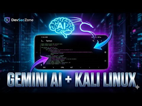 Android Hacking with Gemini AI | Kali Linux 2026 Tutorial
