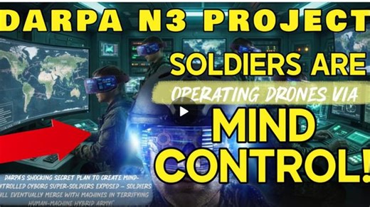 The Awake Nation 05.07.2026 DARPA N3 PROJECT | Soldiers Operating Drones Via Mind Control