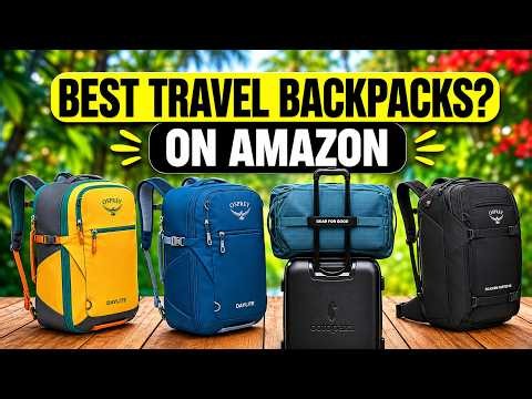 Top 5 BEST Travel Backpacks on Amazon BUY RIGHT NOW for Every Traveler