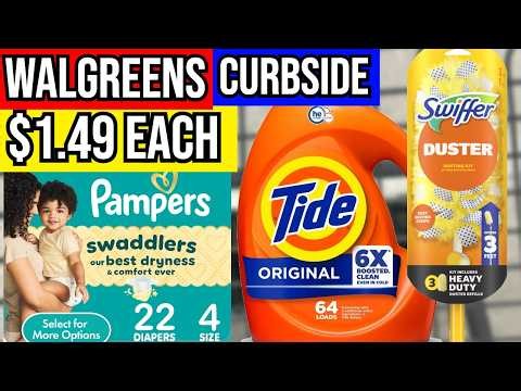 Walgreens *$1.49 TIDE* EASY CURBSIDE DEALS until OCT. 10!