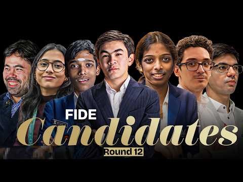 FIDE Candidates 2026 | Round 12 | Esipenko vs Pragg , Vaishali vs Zhu , Tan vs Divya
