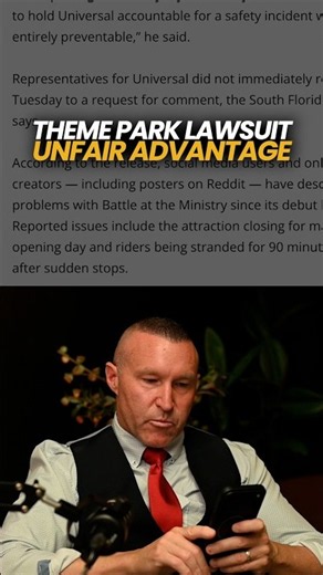 a Theme Park's Unfair Lawsuit Advantage