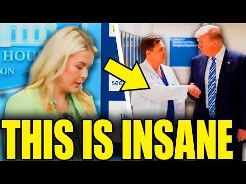 Leavitt Can’t Answer Trump Cancer Treatment Question As Health Collapses