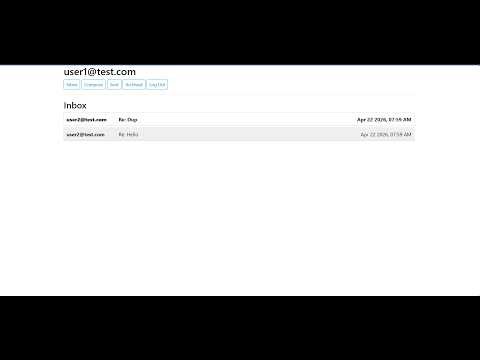 CS50’s Web Programming Project 3 - Mail