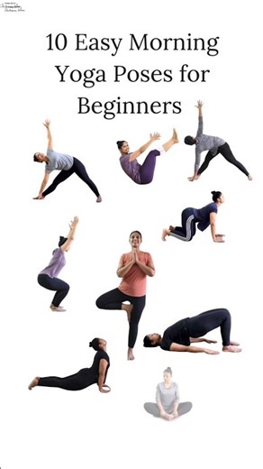 10 Easy Morning Yoga Poses for Beginners
