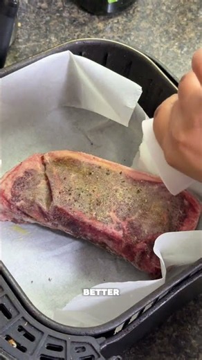 How to Cook Steak From Frozen in the Air Fryer 🥩🇨🇦 #Shorts