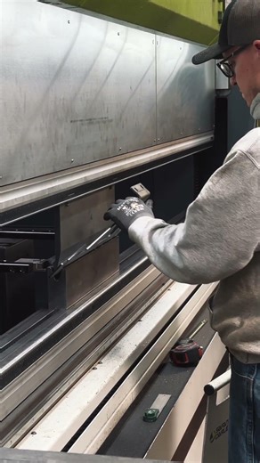 The laser does its job first. Clean cuts. Accurate holes. Ready to form.