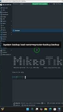 How to Backup & Restore MikroTik Router Settings (Step-by-Step)