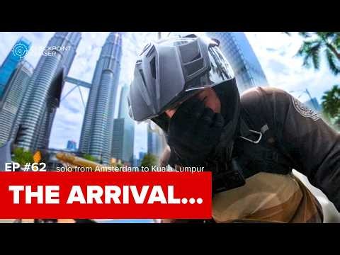 30,000km SOLO on a motorcycle, this moment hit DIFFERENT! 🇲🇾 S01E62
