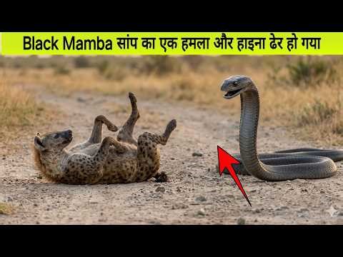 No One Survives His Bite! Black Mamba's Deadliest Hunting Moments 😱 Hindi | Shocking Truth