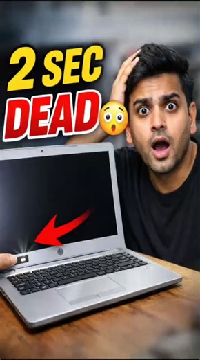 Laptop Dead in 2 Seconds 😳 Real Fix (HP Issue)