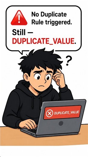 DUPLICATE VALUE Causes
