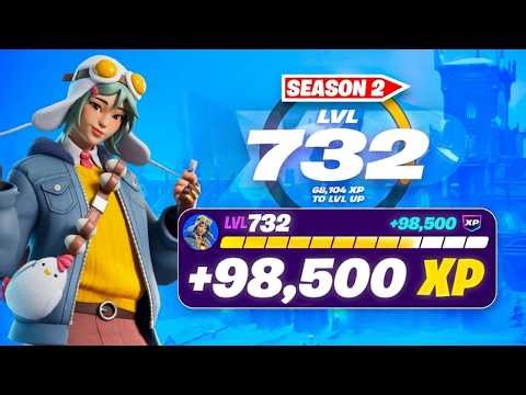 *NEW* BEST NO TIMER Fortnite XP MAP How To LEVEL UP FAST in Fortnite Chapter 7 SEASON 2! (BROKEN XP)