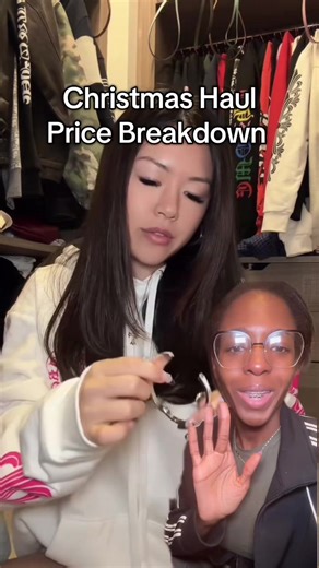 @mei.leung I locked in for you friend! Enjoy this pricebreakdown you guys ♥️ #christmashaul #christmasgifts #pricebreakdown #meileung #chromehearts
