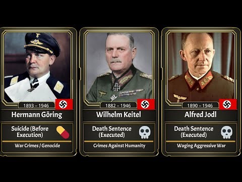 The Fate of Hitler's Generals: Nuremberg Trials Final Verdicts