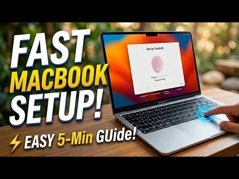 First time MacBook setup | Don't miss these important steps