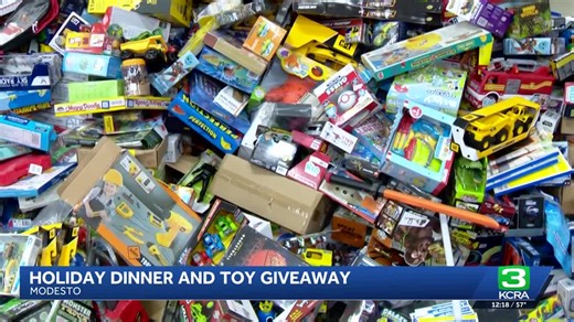 Modesto Gospel mission hosts annual Christmas lunch and toy giveaway