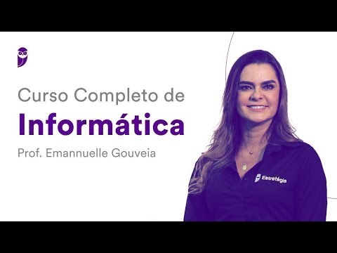 Curso Completo de Informática - Prof. Emannuelle Gouveia
