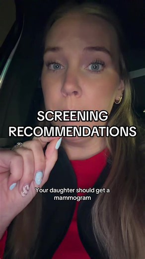 According to American College of Obstetricians and Gynecologists, routine screening mammograms should start at age 40 for average-risk women — but if you have a first-degree relative diagnosed with breast cancer, your screening may start 10 years earlier than their age at diagnosis. Knowing your family history isn’t just important… it could change when screening starts for you. 🎀 #mammogram #breastcancer #cancertok #biopsy #mastectomy
