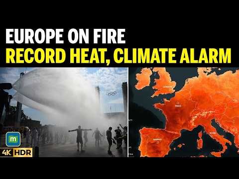 Europe Heat Wave: Record-Breaking Temperatures Sweep Europe | WHO Issues Warning | N18G | 4K