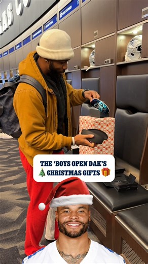 Dak’s gifts to the ‘Boys 🎁 #DallasCowboys | Oakley | Dallas Cowboys