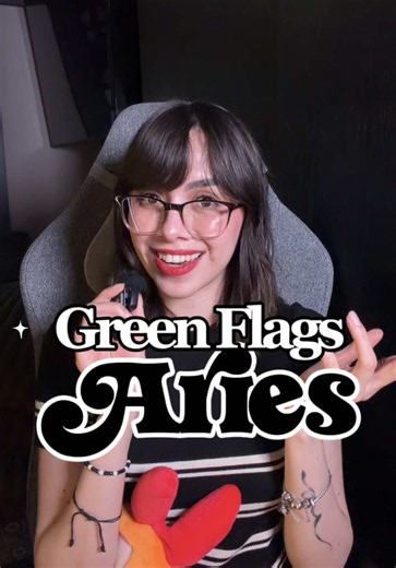 Las mejores Green Flags de Aries ♈️ ✅ #astrologia #signoszodiacales #greenflags #aries #aries♈️