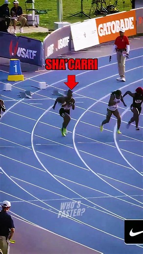 Sha'Carri's Heated Confrontation 😱 #trackandfield