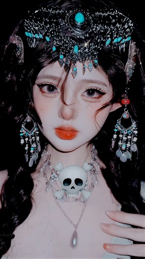 The Power Of A Makeup ☠️🔥