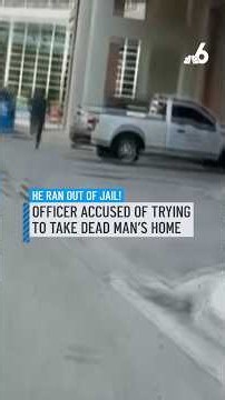 HE RAN OUT OF JAIL! Officer Accused of Trying to Take Dead Man’s Home
