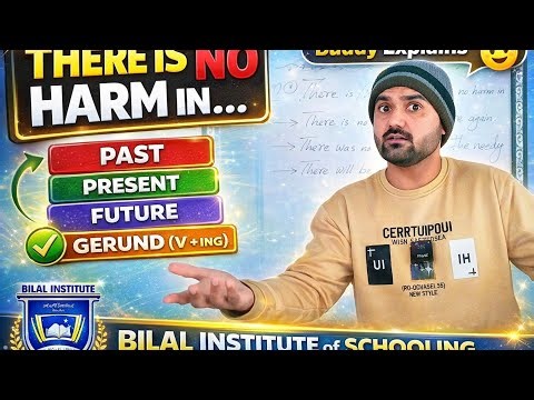 Gerund Usage Explained | “There Is No Harm In” Structure | English Grammar Lesson