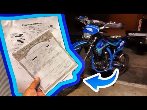 How To Register A Chinese Motorcycle Purchased Online!