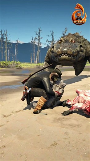 Mastering Survival Skill in Red Dead Redemption 2 #rdr2 #survivaltips #gamingshorts #gaming #shorts