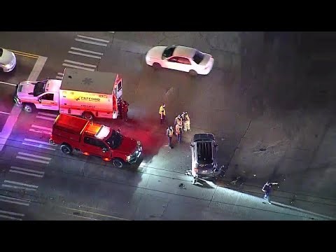 Person loaded into ambulance after crash at southeast Oklahoma City intersection