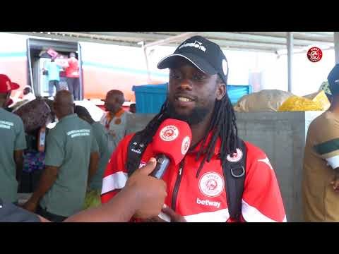 AWESU AWESU 'CAPTAIN LUCHU' AKIZUNGUMZA KUELEKEA MAPINDUZI CUP BAADA YA KUWASILI ZANZIBAR