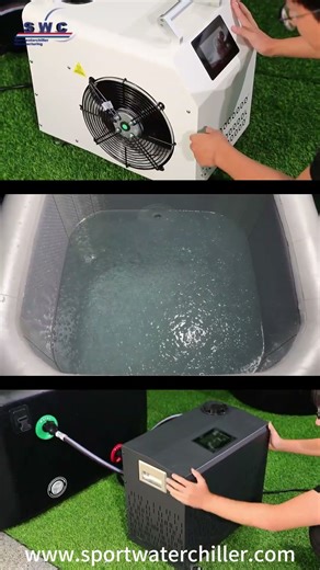 Does ice bath help sore muscles #recovery #athleterecovery #icebath #icebathchiller