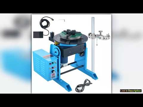 SucceBuy Rotary Welding Positioner 30KG 090 Welding Positioning Turntable Table 112RPM Welding Torc