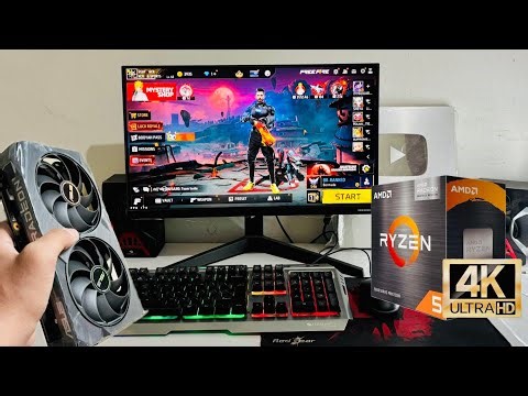Free Fire PC 🖥️ Gameplay and Setup🔥 | Ryzen 5 5500G and RX 7600 #freefire