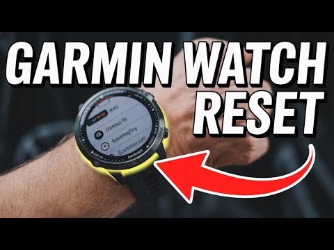 How to reset Garmin watch - Instant Fix