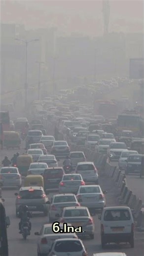 top 7 most polluted country in the world 🌎😱.