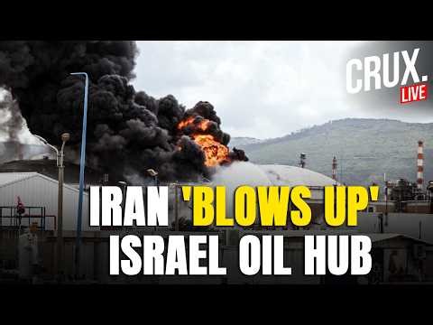 LIVE | Huge Explosion Shakes Israel’s Haifa After Iran Missile Barrage Strikes Oil Hub | Netanyahu