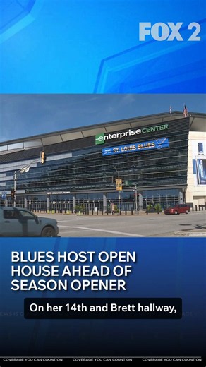 The St. Louis Blues was buzzing as the team hosted an open house, giving the media a sneak peek at new giveaways, food offerings, and merchandise ahead of the new season. https://t.co/QbvEgMXb7U