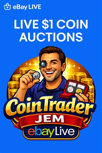 LIVE COIN AUCTION - Silver, Gold & Mint Product EVERYTHING STARTS AT $1 | eBay Live UK