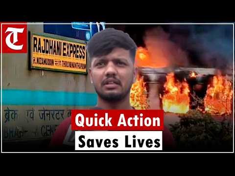 Rajdhani Express fire scare ends safely thanks to guard’s presence of mind and local support