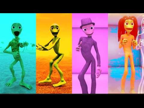 Green Alien Dance 👽 | Dame Tu Cosita Challenge